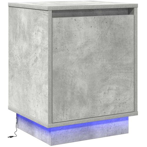  Noćni ormar 2 pcs Betonski sivi 39 x 34,5 x 50 cm Slike