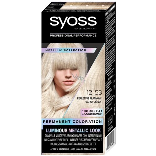 Syoss boja za kosu 12-53 platinasti biser Cene