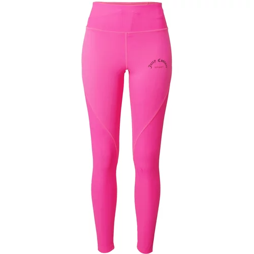 Juicy Couture Sport Športne hlače 'LORRAINE' roza / črna