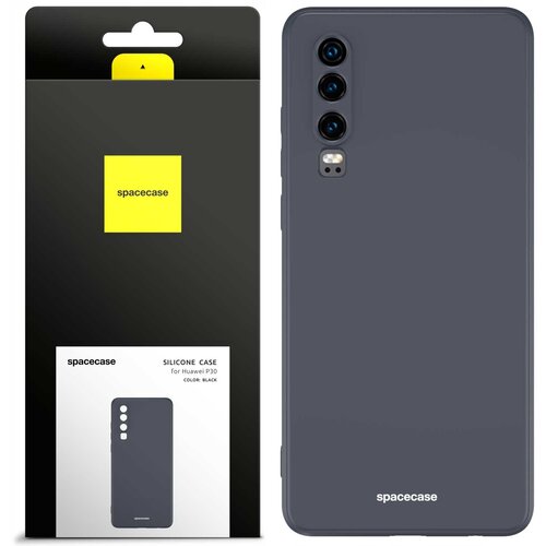 Spacecase SILIKONSKI OVITEK ZA HUAWEI P30 ČRN, (21963901) Cene