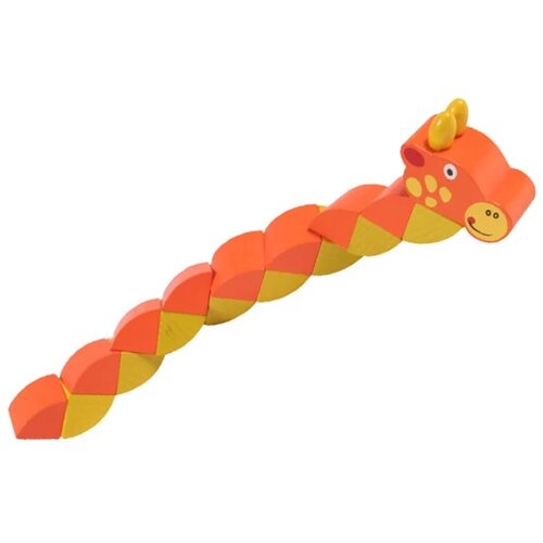 Pino drvena savitljiva igračka za decu, Narandžasta Slike