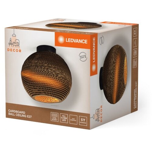 Ledvance plafonsko svetlo decor cardboard 1xE27/15W/230V prečnik 26 cm Slike