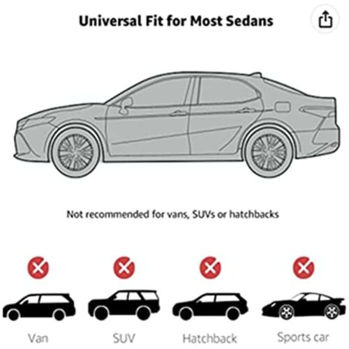 VidaXL Navlaka za automobil od netkane tkanine XXL Slike