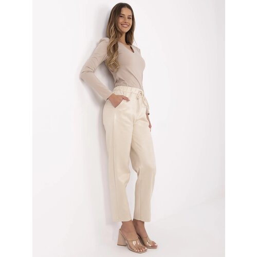 Italy Moda Trousers-MI-SP-P56901.29-beige Slike