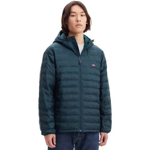 Levi&amp;#039;s Parke Presidio Packable Hooded Jacket Zelena Slike