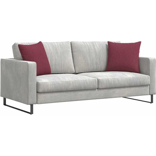  Jastučići za sofu 2 pcs Vinska crvena 45 x 45 cm tkanina Slike