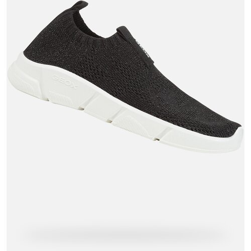 Geox Black Girls Sneakers Aril - Girls Cene