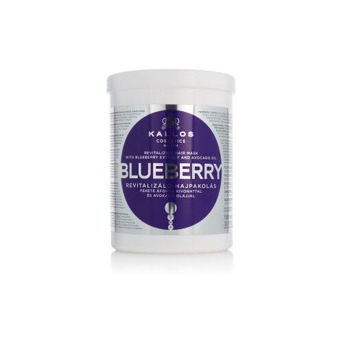 Kallos Cosmetics blueberry obnovitvena maska za suhe in poškodovane lase 1000 ml Cene