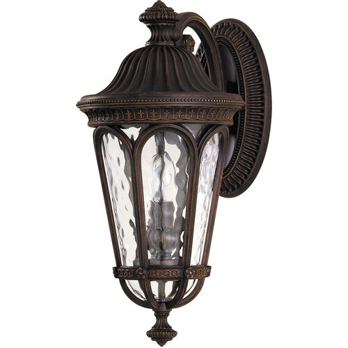 Elstead Lighting Elstead Regent Court Zunanja stenska svetilka z 2 lučmi, srednje velika, oreh IP44, E14, (22100088) Cene