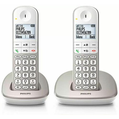 Philips Brezžični telefon XL4902S z dvema slušalkama, (5000506916) Cene