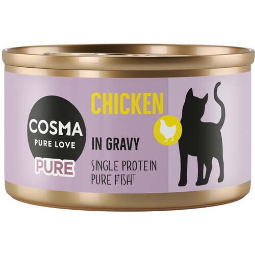  Ekonomično pakiranje Cosma Pure 24 x 80 g - Piletina Cene