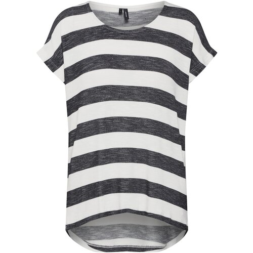 Vero_Moda Majica crna / bijela Slike