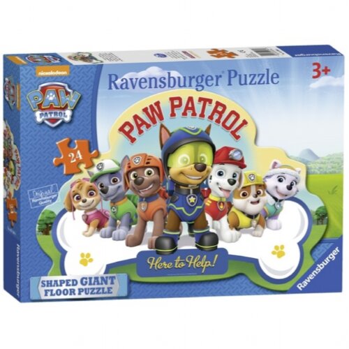 Ravensburger puzzle (slagalice) - velike podne puzzle paw pat Cene