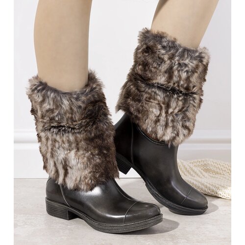 Gemre Gray ankle boots with fur Corrales Cijene