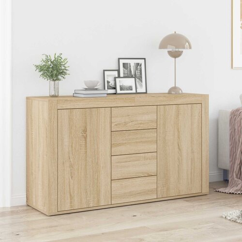 Kreveta Sonoma hrast 120 x 36 x 69 cm Konstruirano drvo Slike