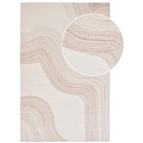 House Nordic Kremno bela ročno tkana volnena preproga 160x230 cm Surat &amp;ndash; Slike