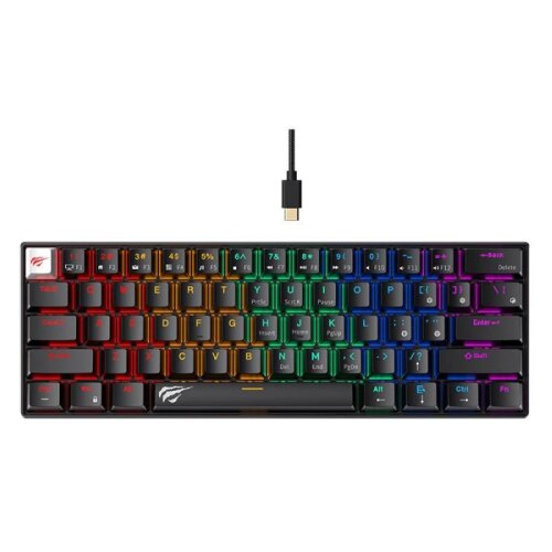 Havit Gamenote USB mehanska tipkovnica HV-KB903L - ANG znaki Cene