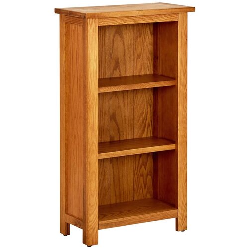 Furnova Knjižna omara 45x22,5x82 cm trdna hrastovina, (21950792) Slike