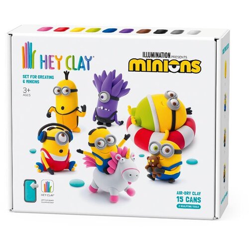 Hey Clay glina minions - 15 cans - 26057 Cene