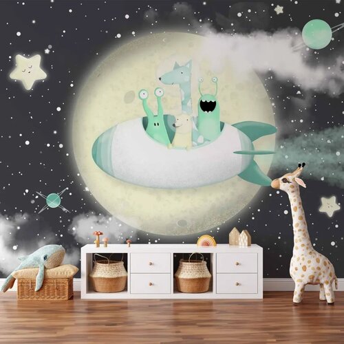  Foto tapeta - Space Adventure - First Variant 196x140 Samoljepljiva Cene