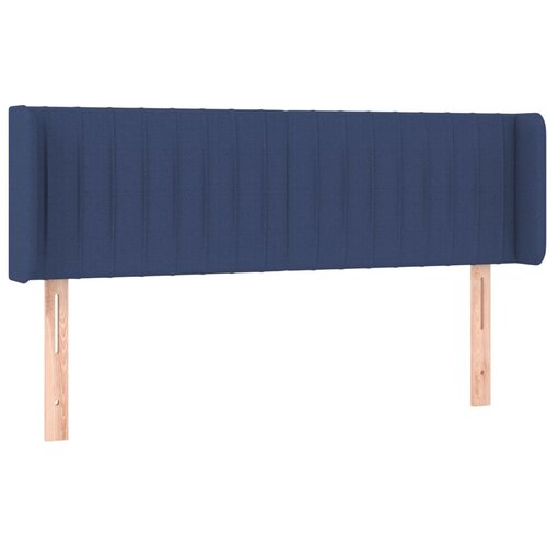 Maison Chic vzglavna omarica - nočna omarica - posteljna omarica z ušesi modro 147x16x78/88 cm blago, (21707884) Cene