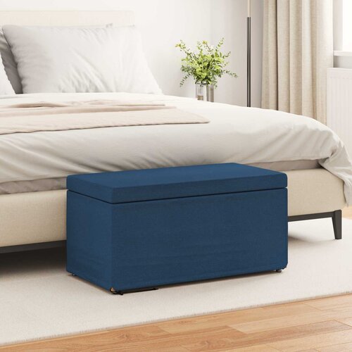  Stolica Plava 81 x 41 x 40 cm Tkanina i konstruirano drvo Cene