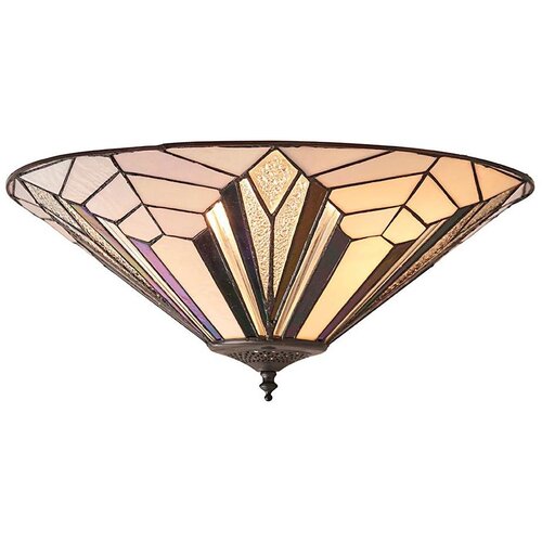 Endon 63935 - tiffany astoria stropna svetiljka, 2xE27/60W/230V, prečnika 48 cm Cene
