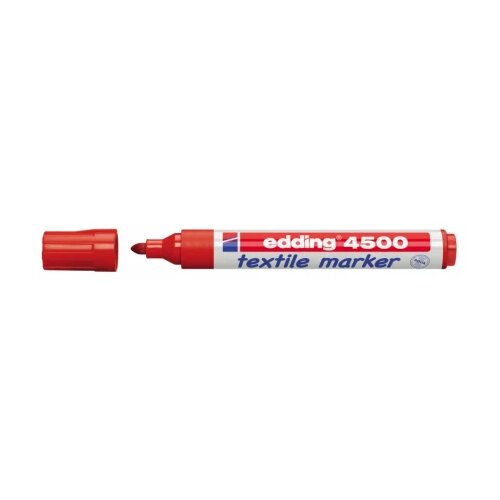 Vodootporni marker T-SHIRT E-4500 2-3mm Edding crvena 08M4500D Cene