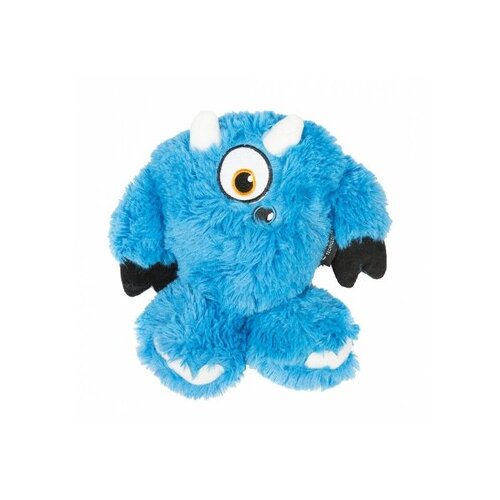 Duvo igračka za pse godog monster pli&amp;scaron;, plava Slike