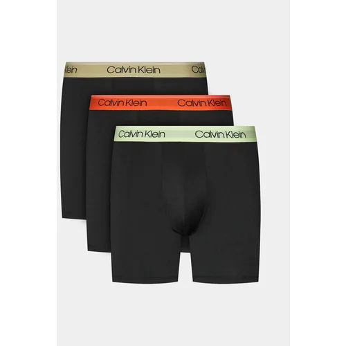 Calvin Klein Underwear Set 3 parov boksaric 000NB2570A Črna