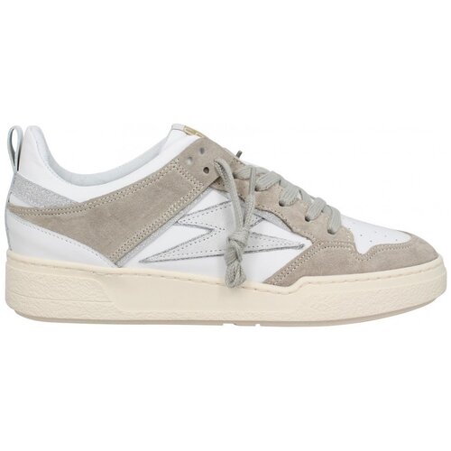 Semerdjian Modne superge Chita Cuir Velours Femme Beige Blanc Bež Slike
