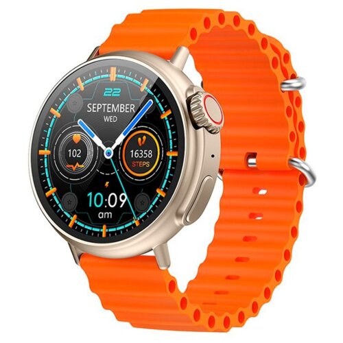 hoco. pametni sat, 1.52" zaslon, bluetooth - Y18 , narandžasti Cijene
