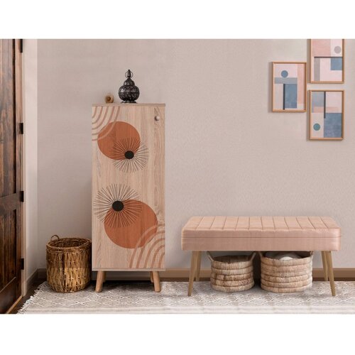Woody Fashion vegas sonomo - 933 - 0900 sonomostone hallway furniture set Slike
