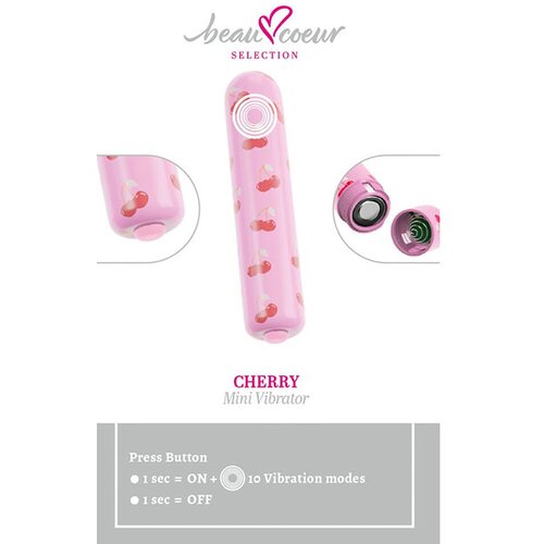 Beau Coeur Mini Vibrator Light Pink Slike