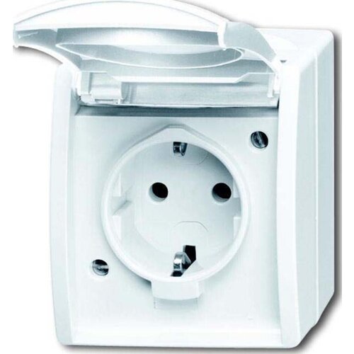 Busch-Jaeger Schuko vtičnica s pokrovom na tečajih 20 EW-54, (20859792) Slike