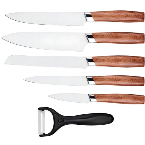  Set kuhinjskih noževa WT - 40895 - Smeđa KP40895 Slike