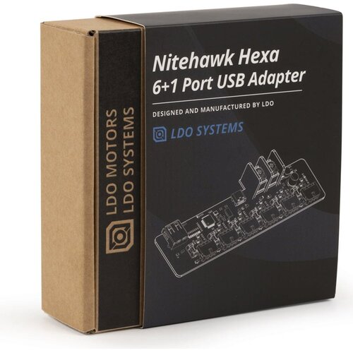 LDO Motors Nitehawk Hexa 6+1 USB Adapter - 1 kom Slike