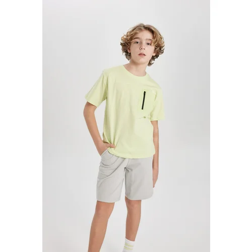 Defacto Boy's Crew Neck Short Sleeve T-Shirt