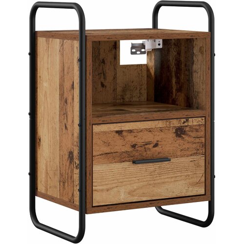  Viseći Noćni Ormar Staro drvo 40 x 30 x 60 cm Konstruirano drvo Cijene
