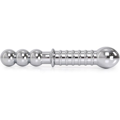Kiotos Ribbed Double-ended Steel Dildo Cijene