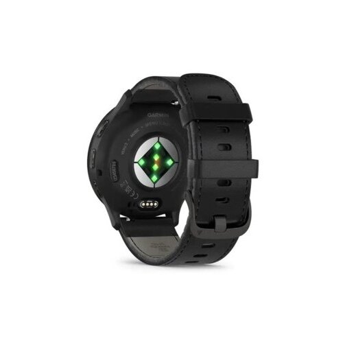 Garmin venu 3 black leather (010-02784-52) Slike