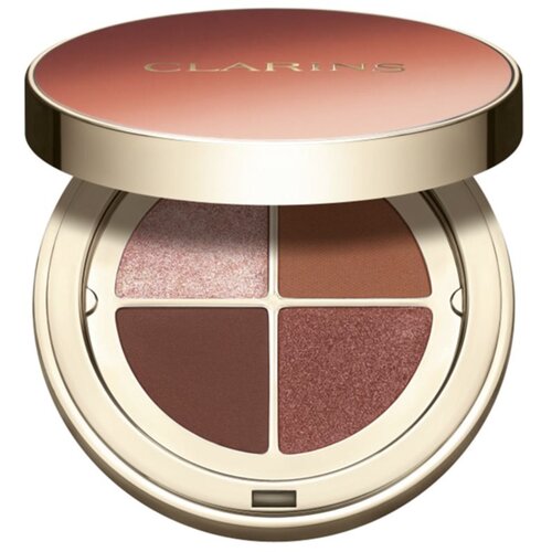 Clarins Ombre 4 Colour Eye Palette paleta senčil za oči za dolgoobstojen učinek odtenek 03 - Flame Gradation 4,2 g Cene
