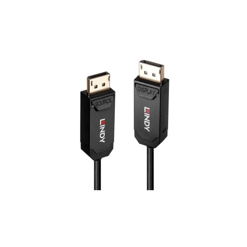 Lindy DisplayPort priključni kabel DisplayPort utikač 20.00 m crna 38522 DisplayPort kabel Cijene