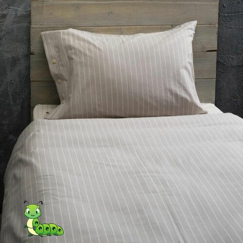 Gusenica posteljina vintage svetlo siva - 200x200 Cene