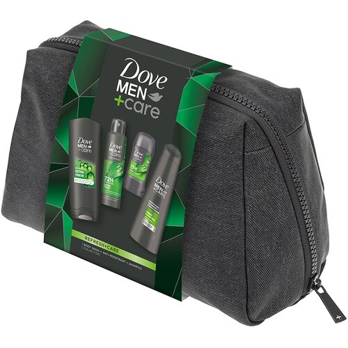 Dove Men Extra Fresh poklon set (Deo+Gel+Sampon+Stik) Slike