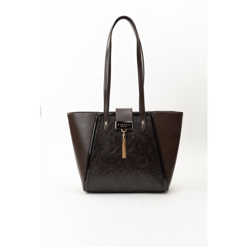 Monnari Woman's Bags Shopper With Patterned Panel Slike