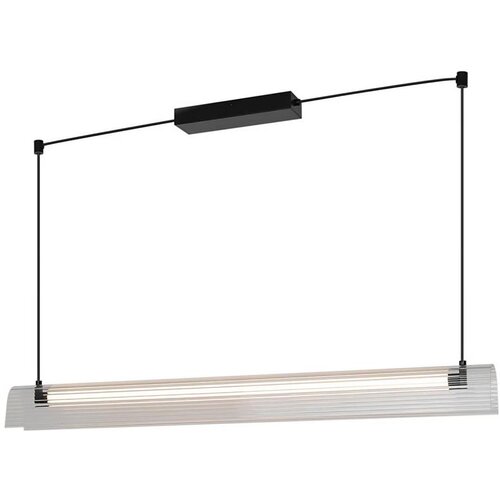 Nordlux LED prigu&amp;scaron;iva viseća lampa na kablu ALIANI LED/20W/230V 3000K crna/prozirna Slike