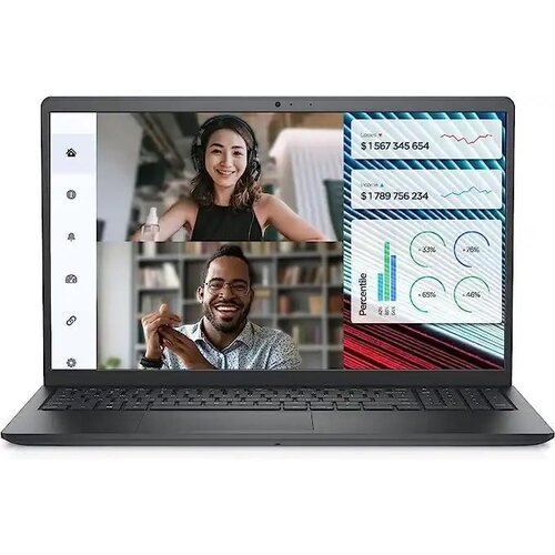 Dell Laptop Vostro 3520 15.6 FHD/i7-1255U/16GB/NVMe 256GB/Intel Iris/Black Slike