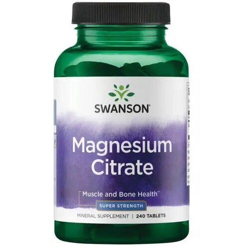 Swanson magnesium citrate 112,5 mg – podrška mišićima i nervima Cene