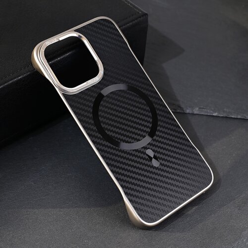  torbica magsafe carbon za iphone 15 pro max 6.7 crna Cene